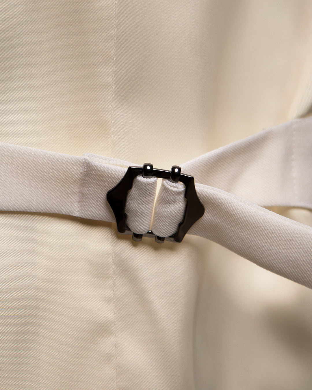 Gilet Bianco Sciallato