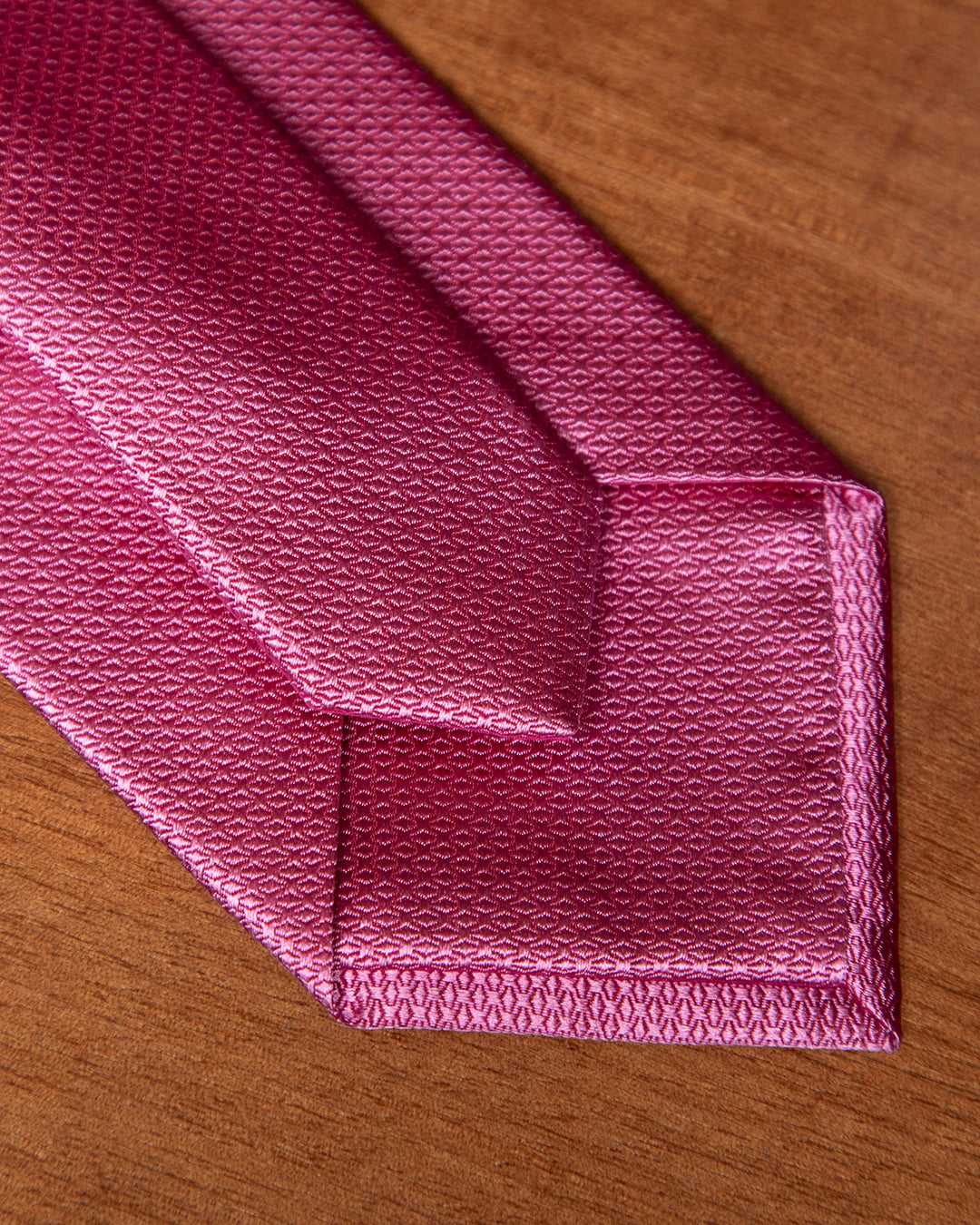 Cravatta Micro-Jacquard Ciclamino