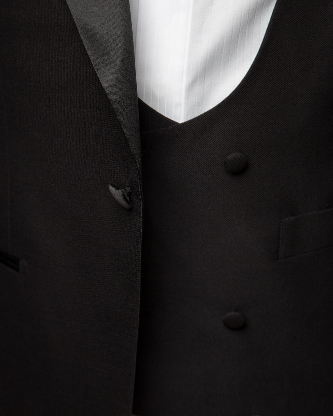 Smoking Michelangelo Blue Black con Gilet