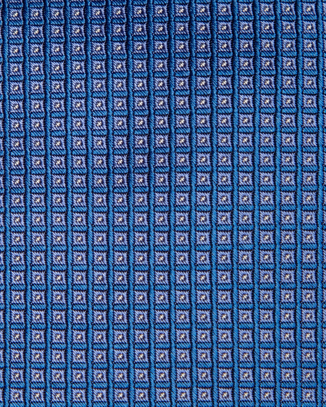 Cravatta Micro-Pixel Blu Acceso