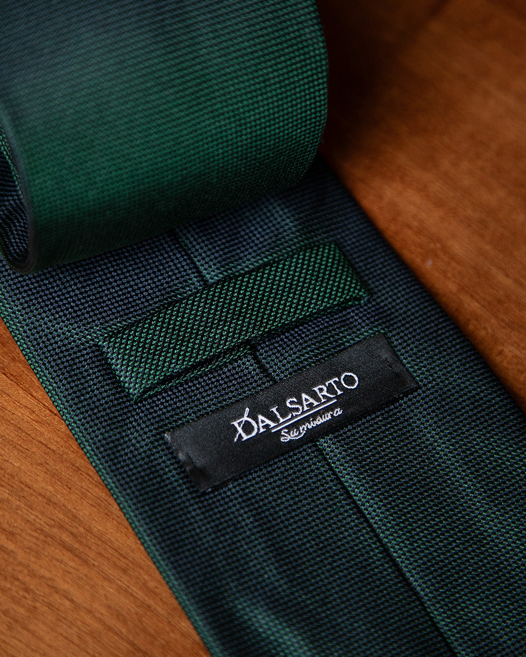 Cravatta Verde Bosco Piquet