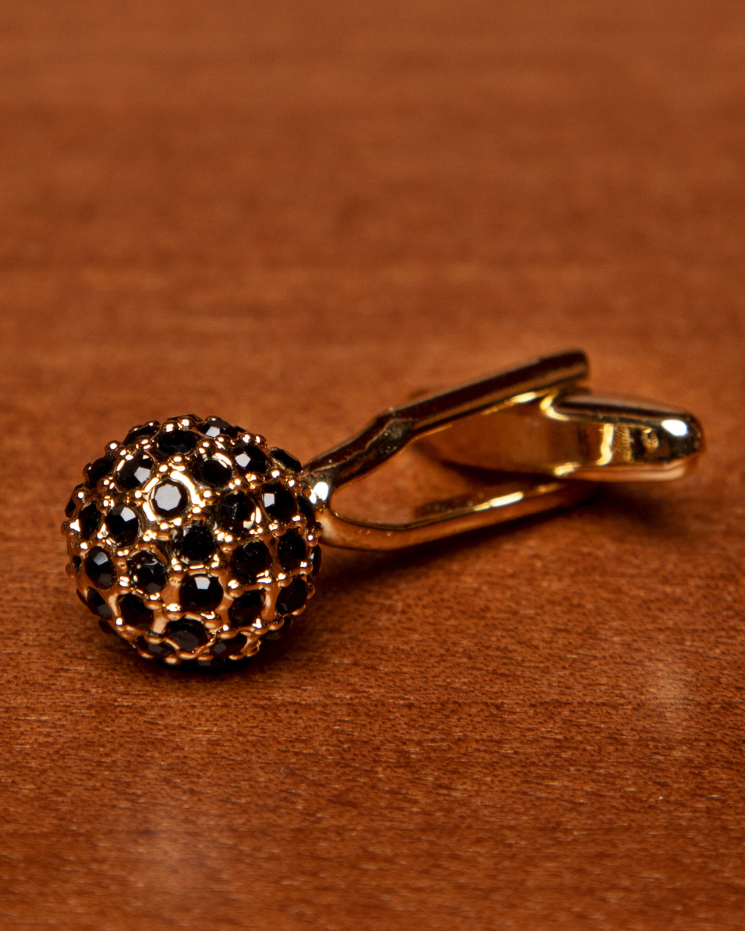 Gold and Black Cufflinks
