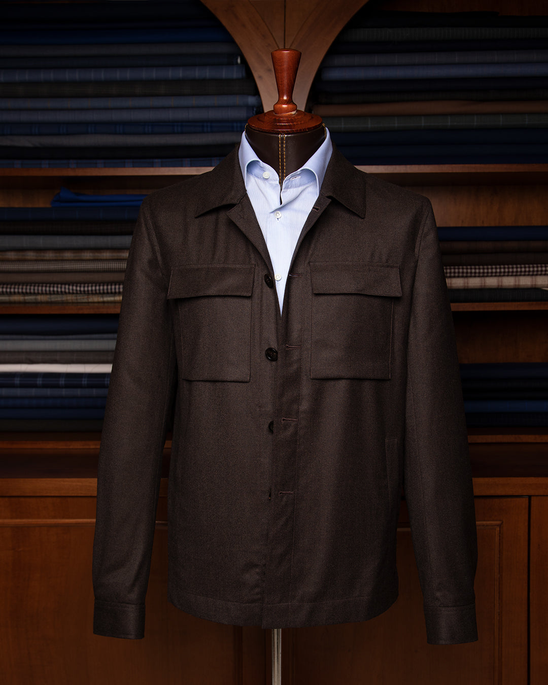 Dark Brown Bomber