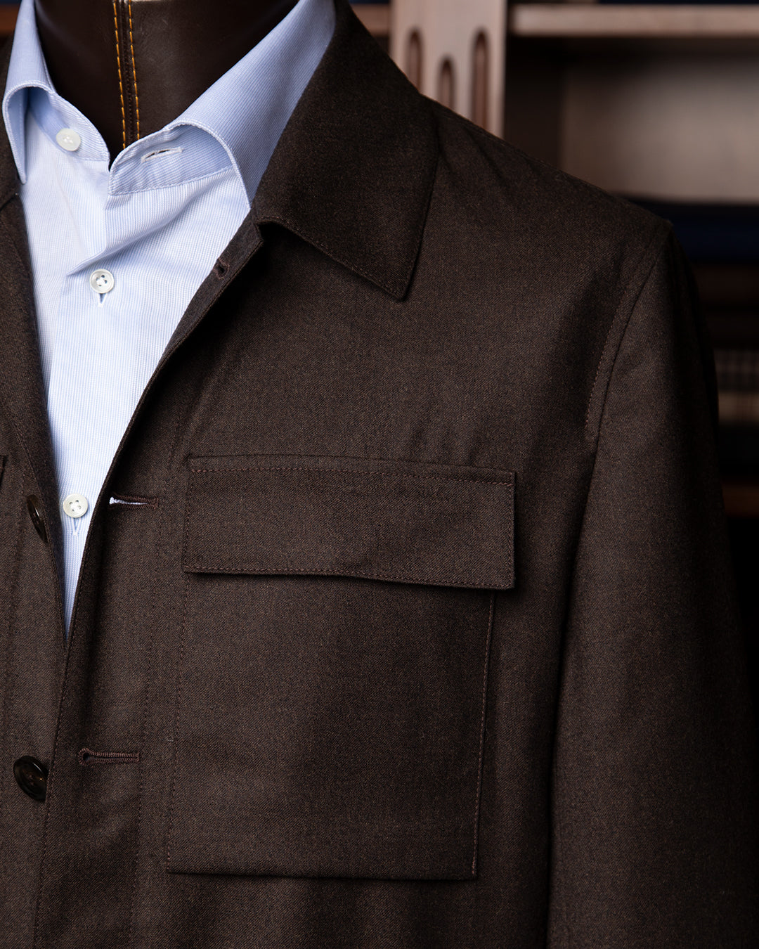 Dark Brown Bomber