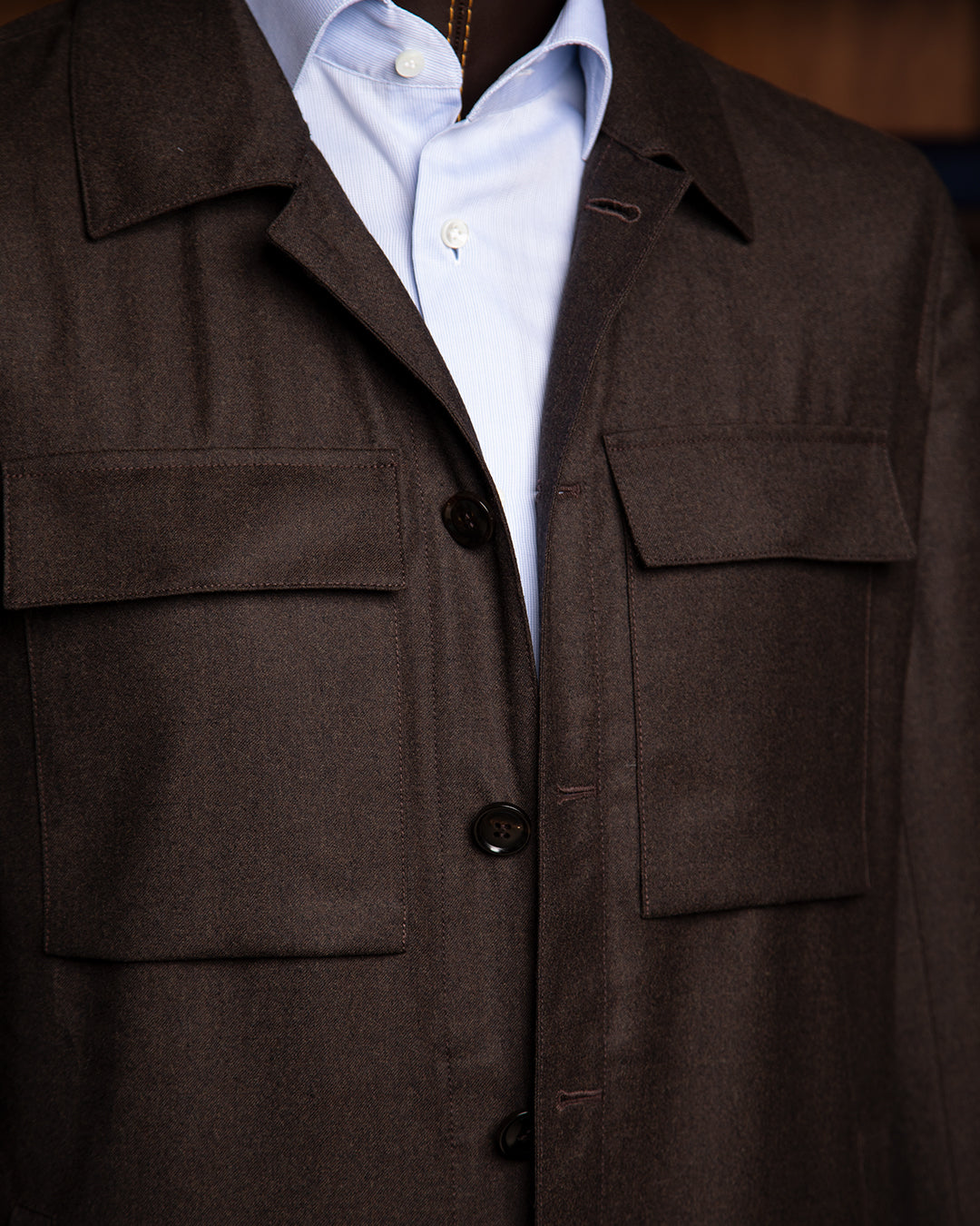 Dark Brown Bomber