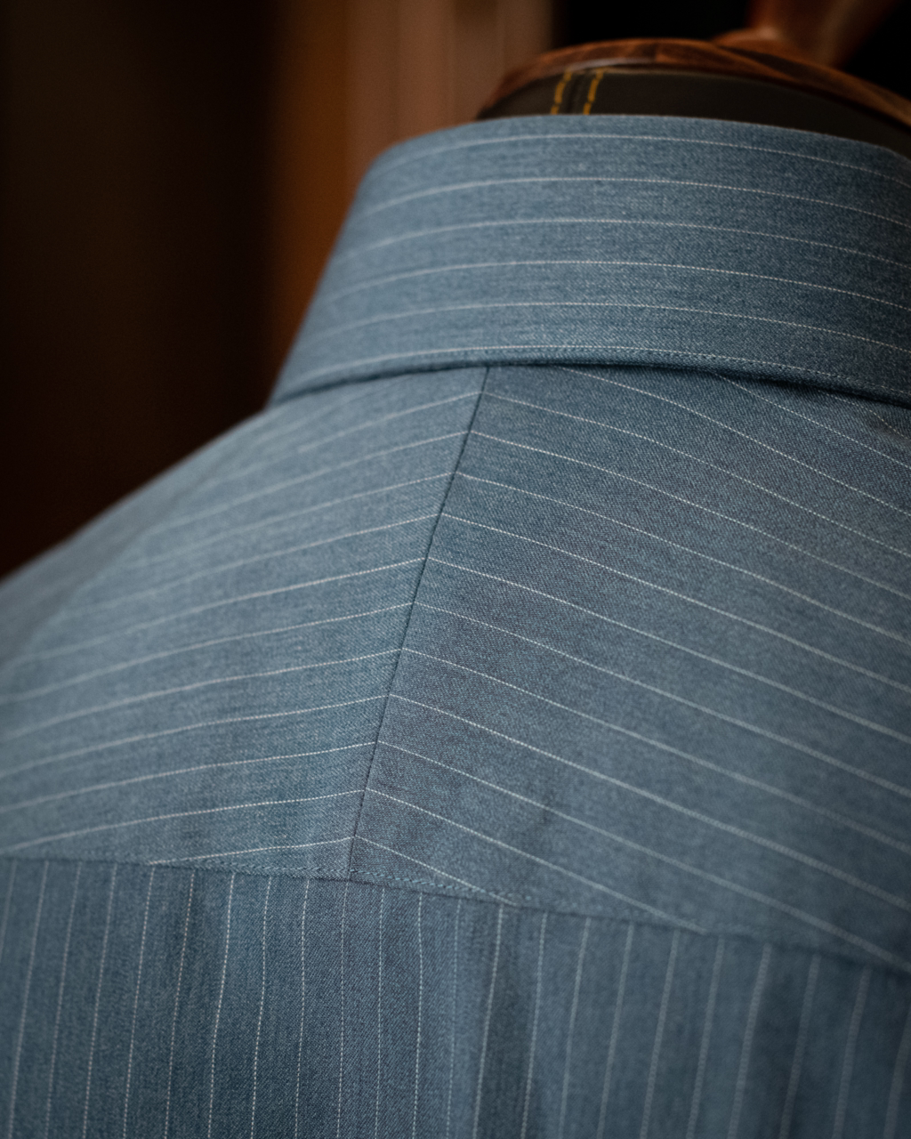 Camicia Bellini Blu Bacchettata