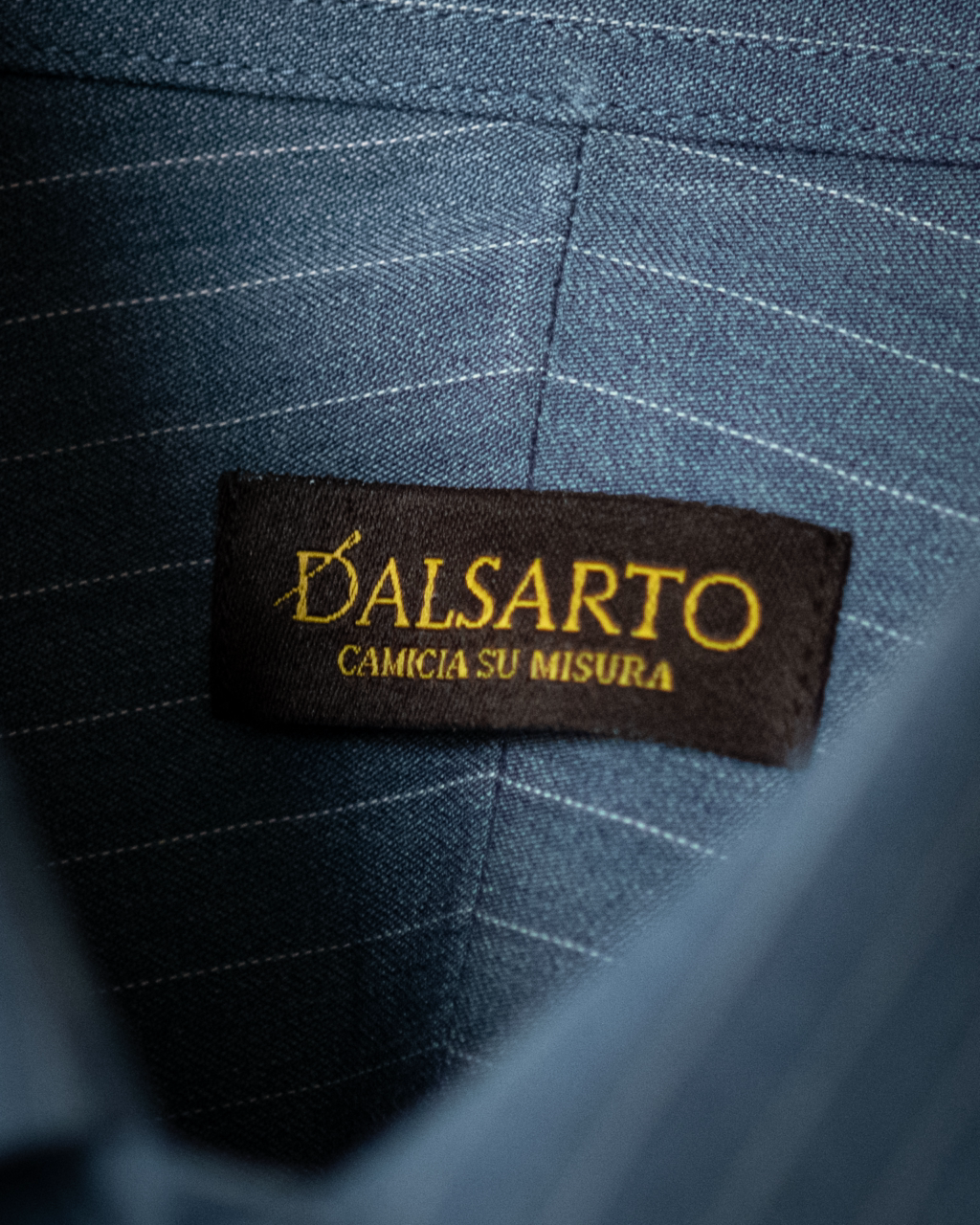 Camicia Bellini Blu Bacchettata