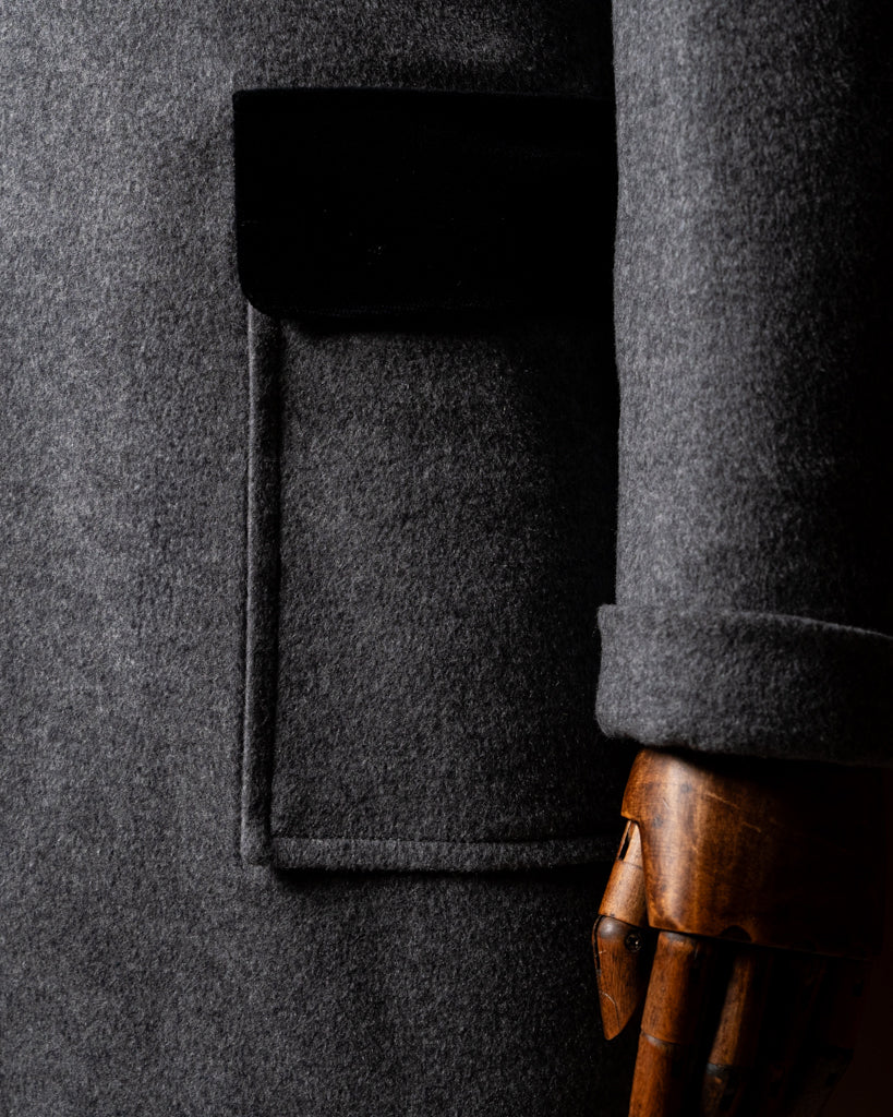 Ash Gray Mantegna Coat