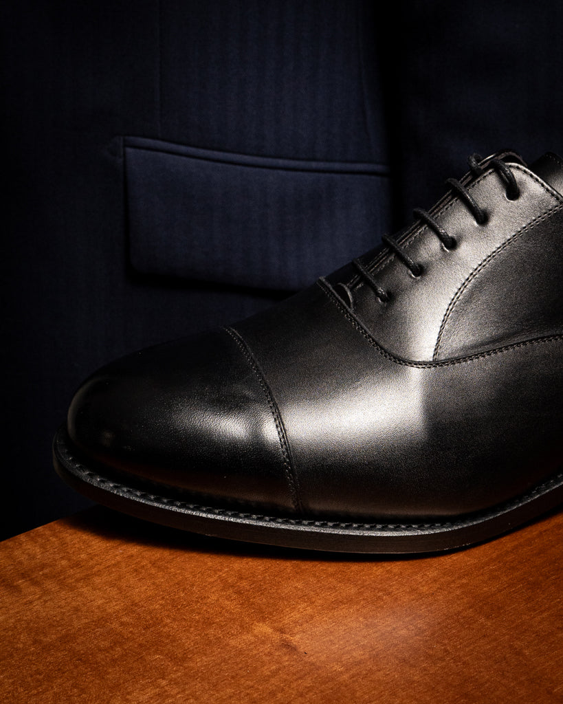Scarpa Nera Lucida Oxford