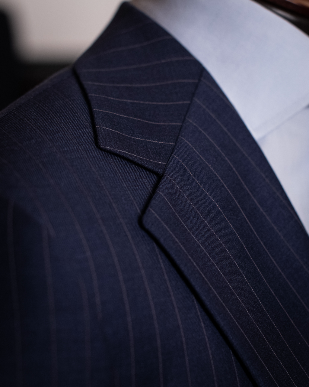 Modernico 3-Piece Blue Pinstripe Suit