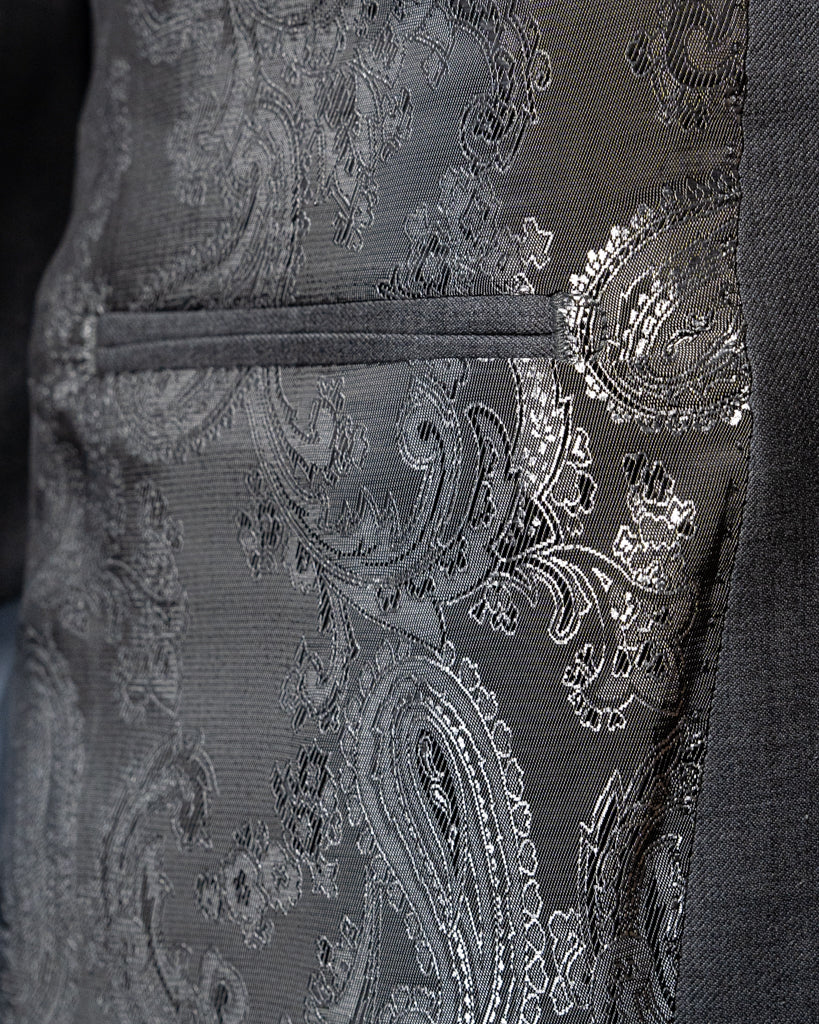 Giotto Suit 3 Pieces Pearl Gray