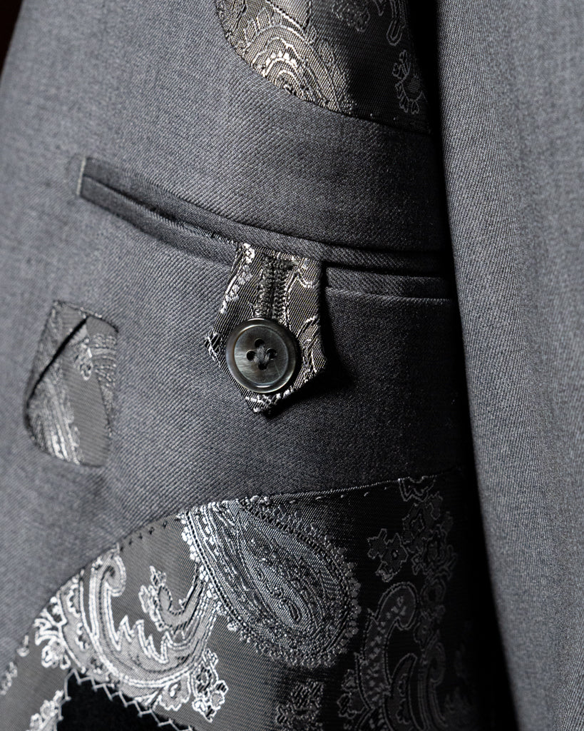 Giotto Suit 3 Pieces Pearl Gray