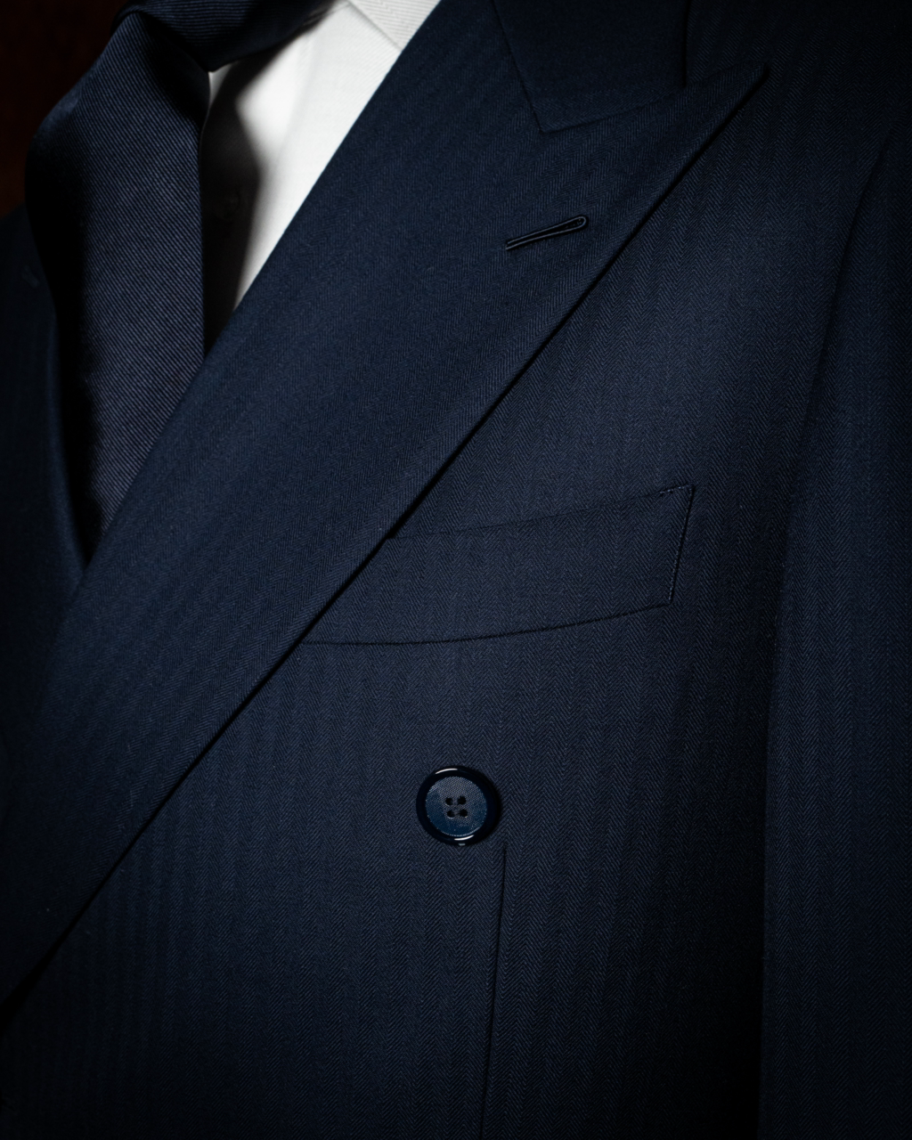 Herringbone Blue Grinta Suit