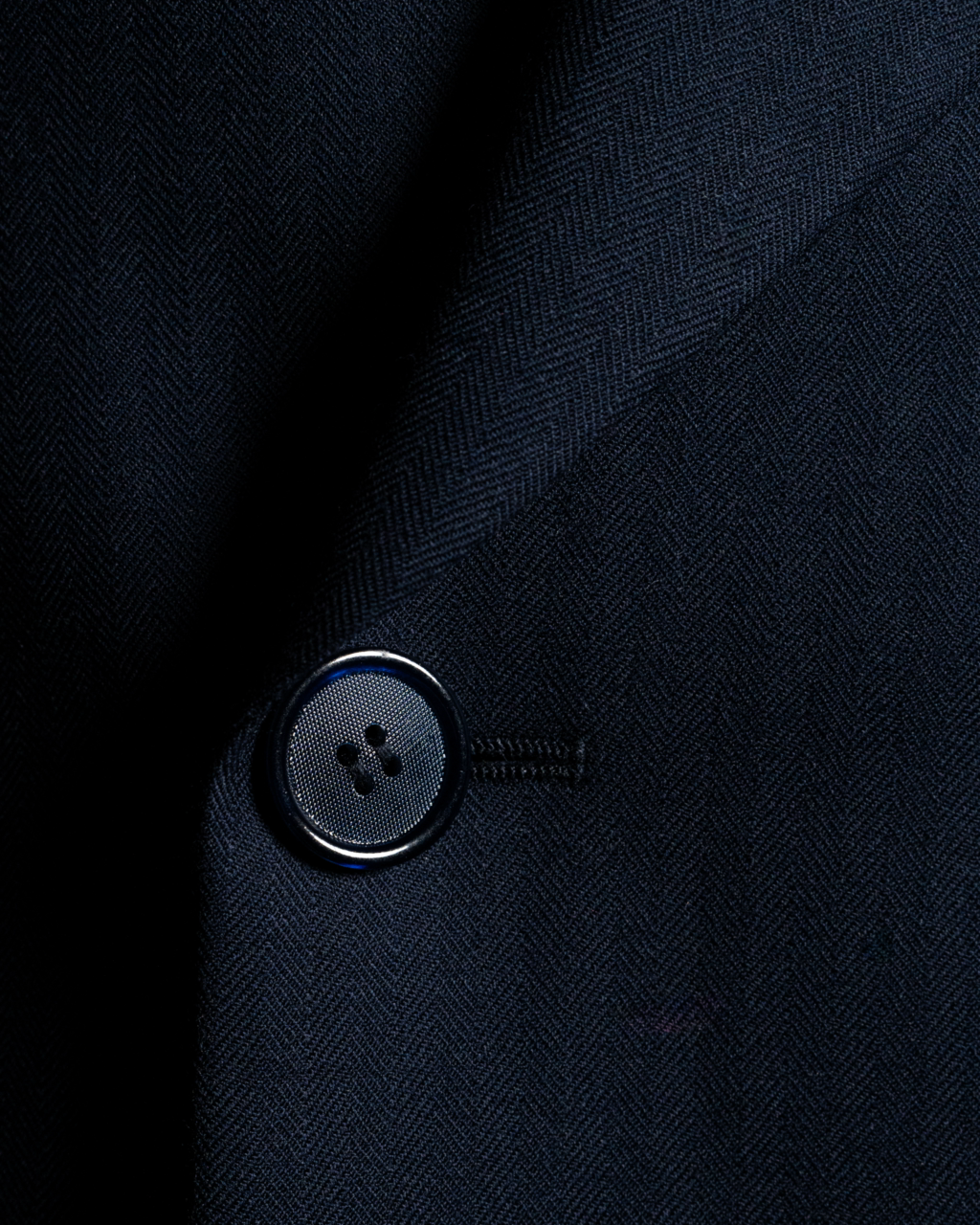 Abito Canova Blu Spinato