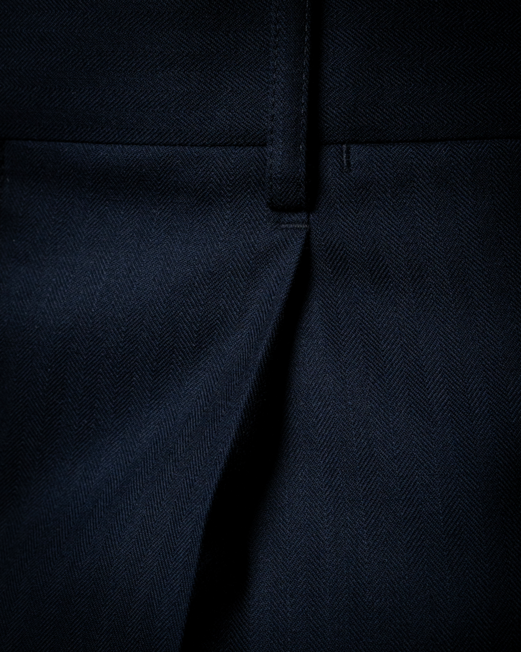 Abito Canova Blu Spinato