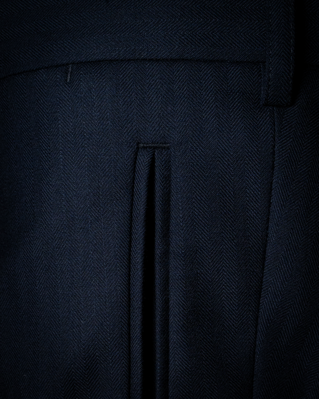 Abito Canova Blu Spinato