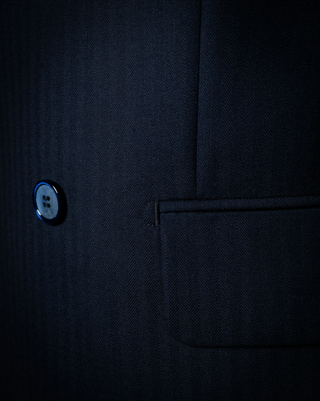 Herringbone Blue Grinta Suit