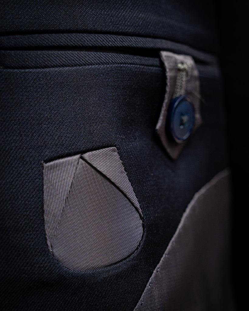 Abito Giotto Blu con Gilet