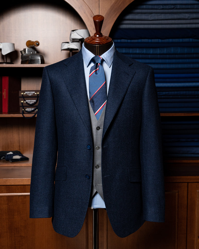 Abito Giotto Light Blue con Gilet