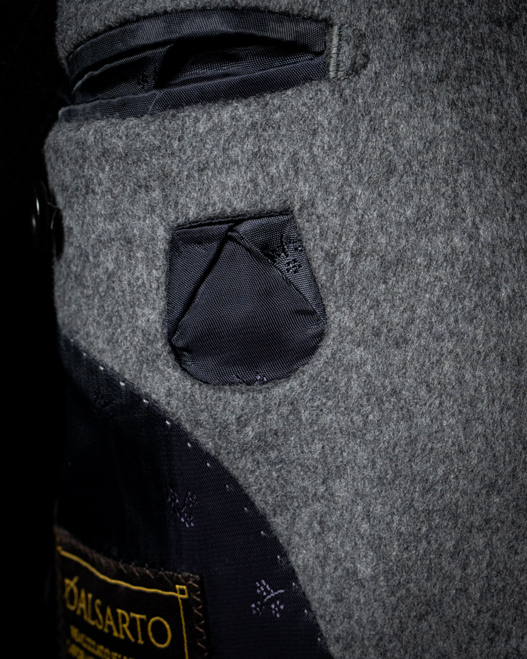 Cappotto Mantegna Grigio Fumo