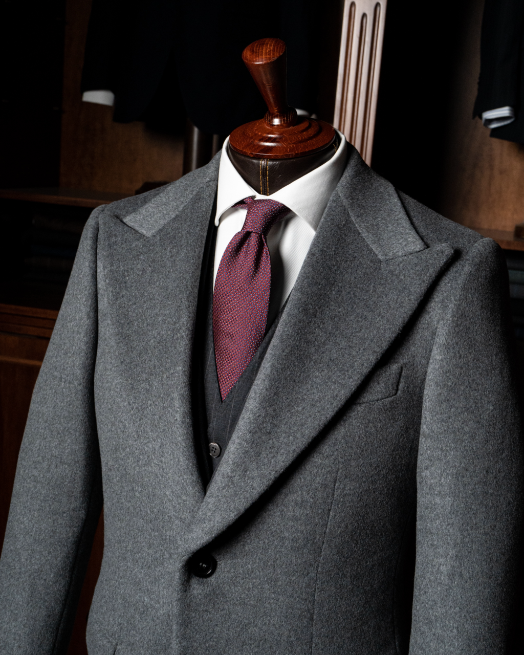 Cappotto Mantegna Grigio Fumo