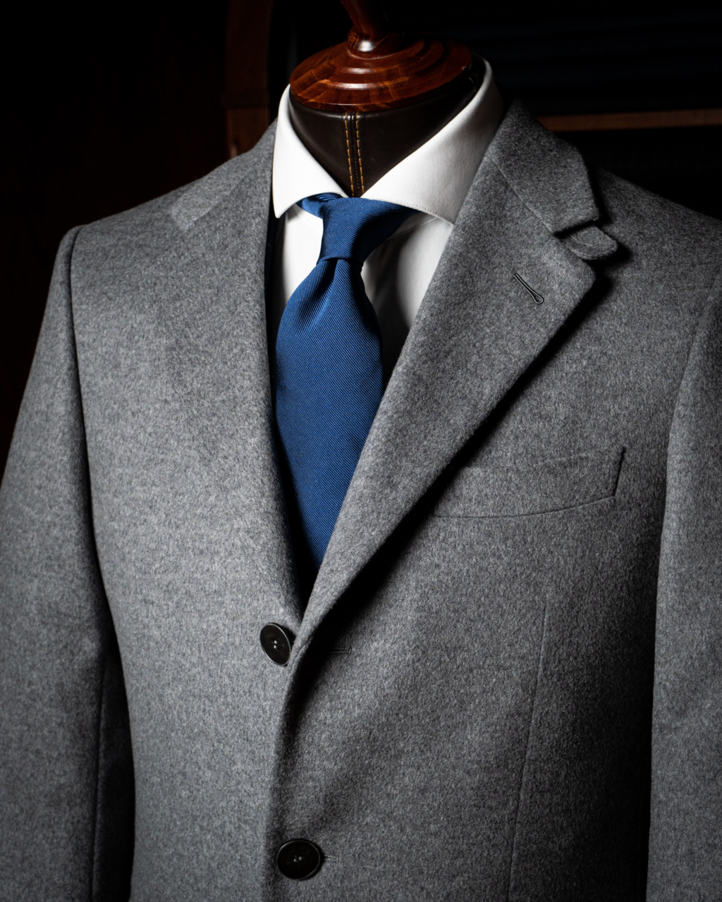 Cappotto Brunelleschi Grigio Tre Bottoni