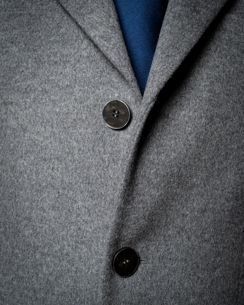 Cappotto Brunelleschi Grigio Tre Bottoni