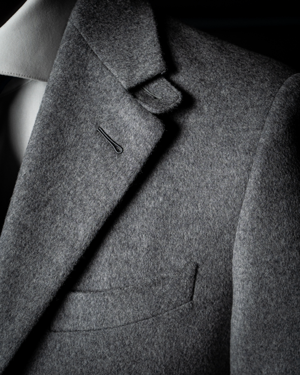 Cappotto Brunelleschi Grigio Tre Bottoni