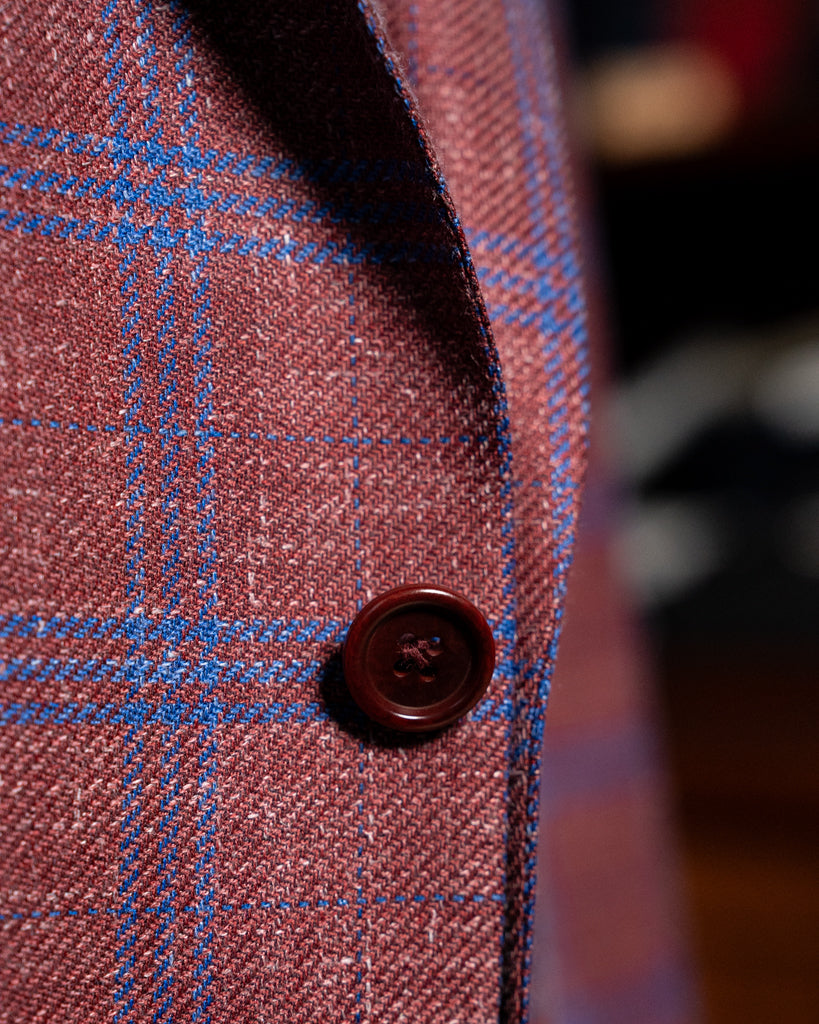 Giotto Hopsack checked jacket