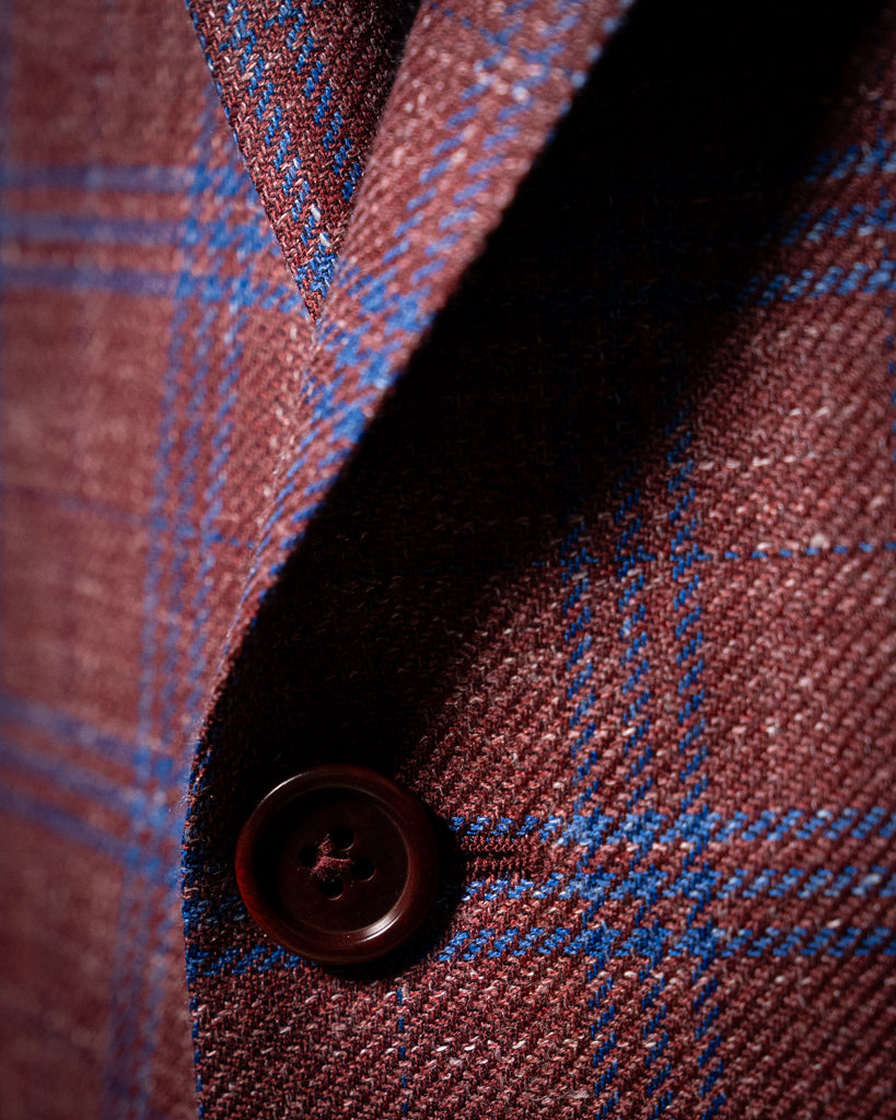 Giotto Hopsack checked jacket