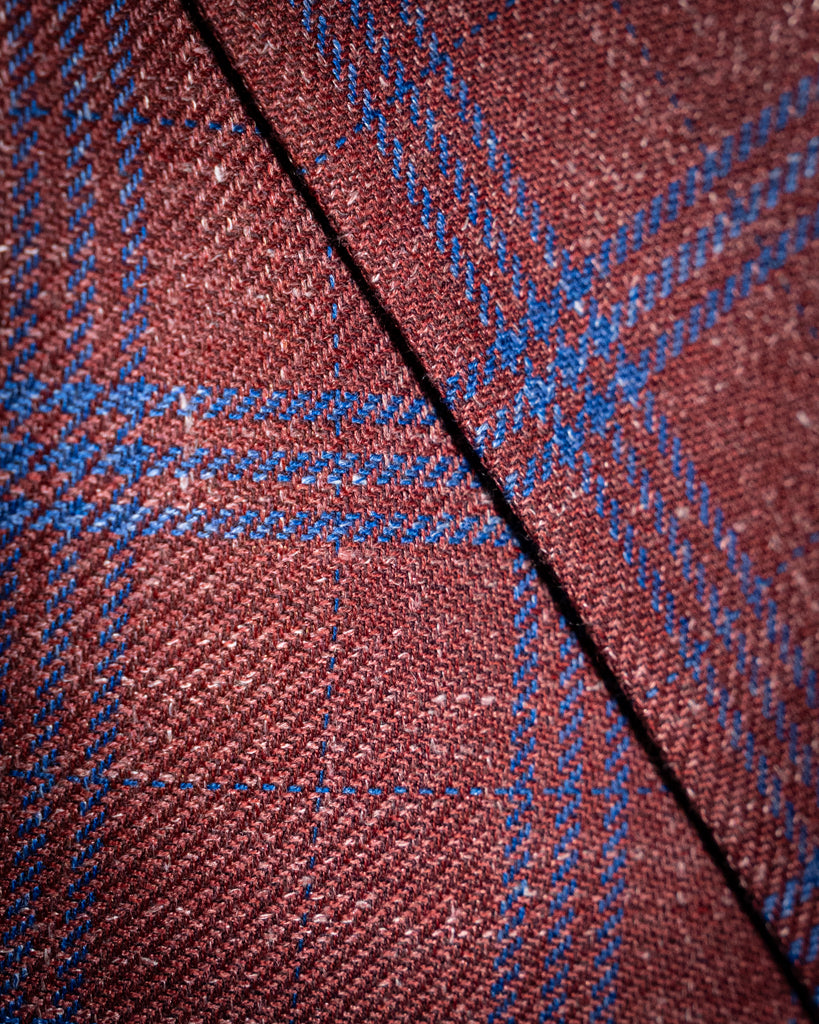 Giotto Hopsack checked jacket