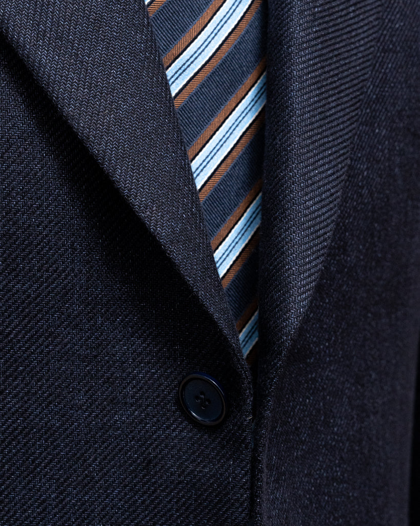 Giotto Blue Brown Jacket