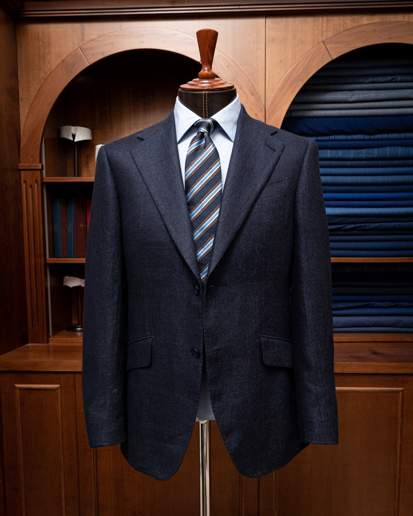 Giotto Blue Brown Jacket