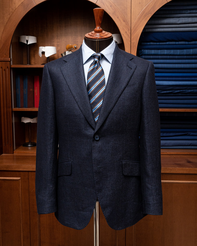 Giotto Blue Brown Jacket