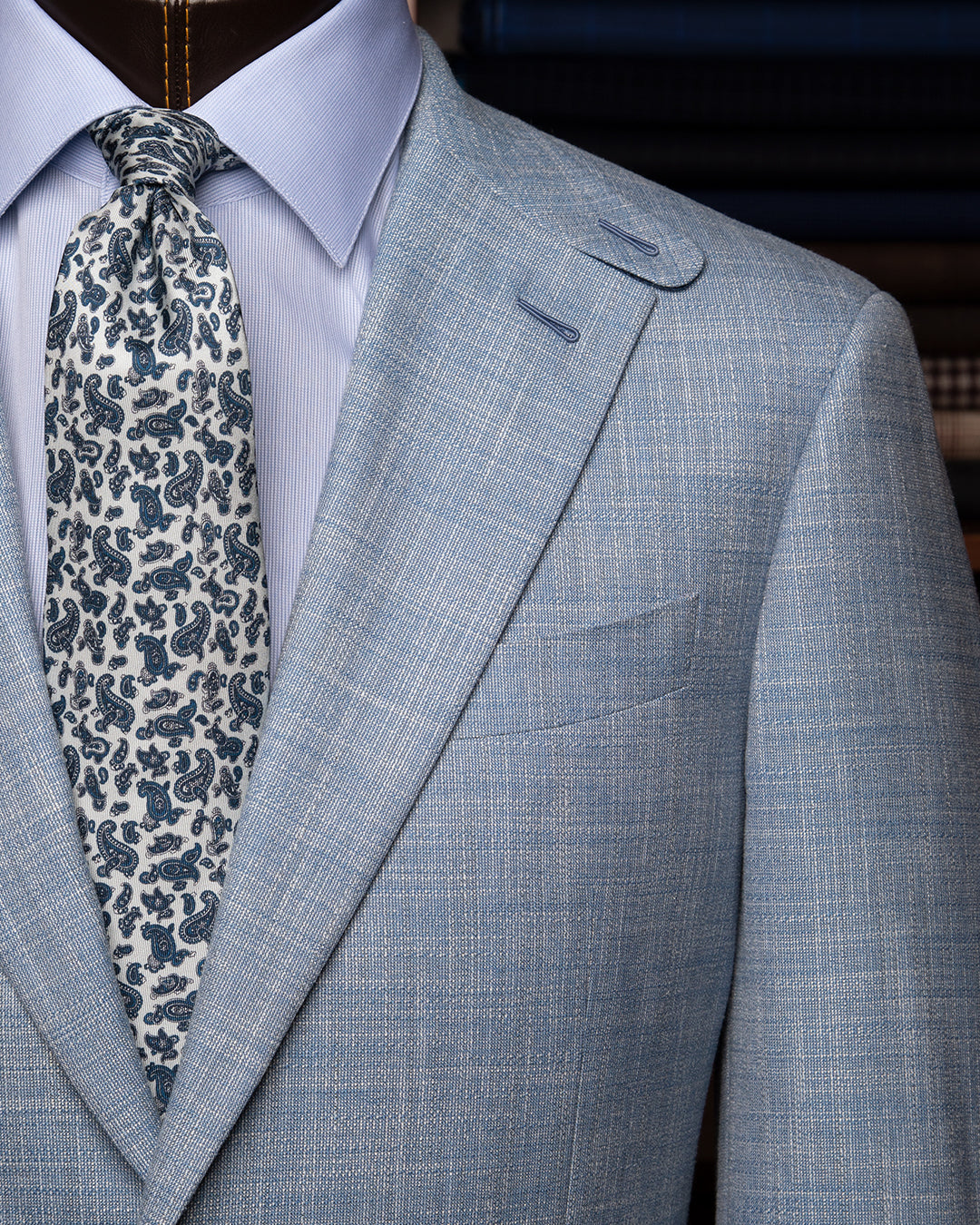 Giotto Light Blue Unlined Jacket