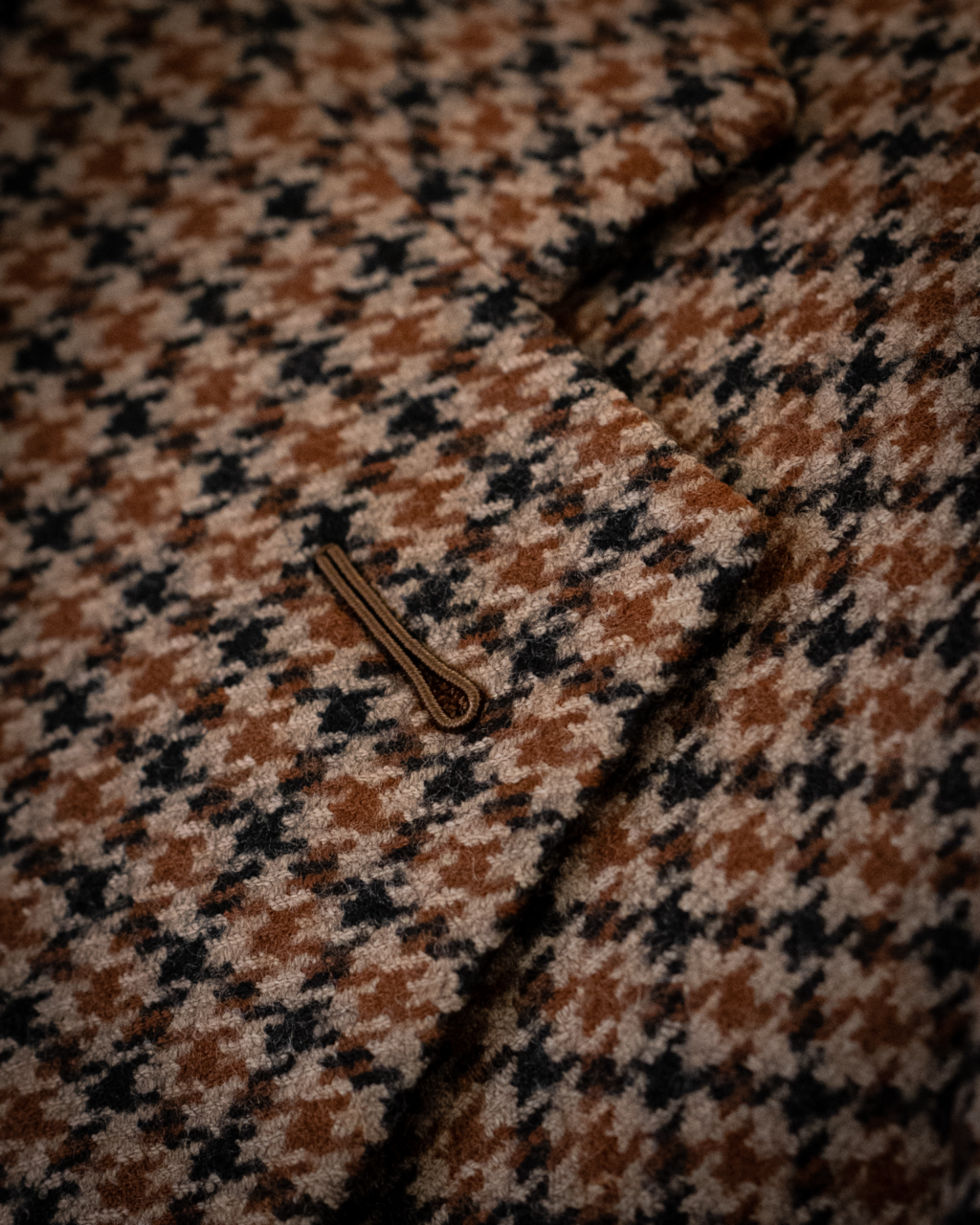 Giotto Brown Houndstooth Jacket
