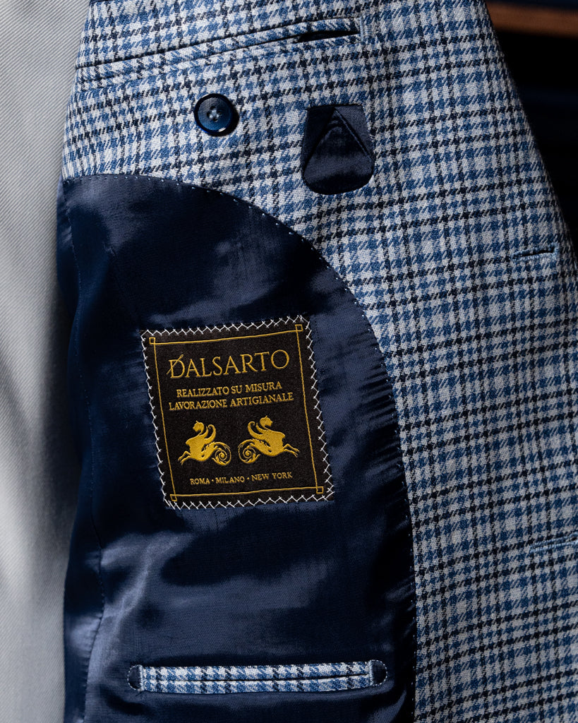 Giotto Blue Checked Jacket