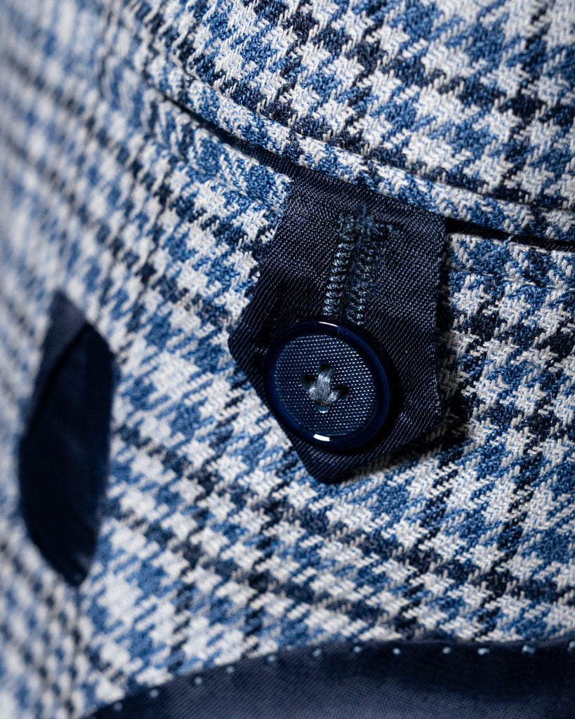 Giotto Blue Checked Jacket