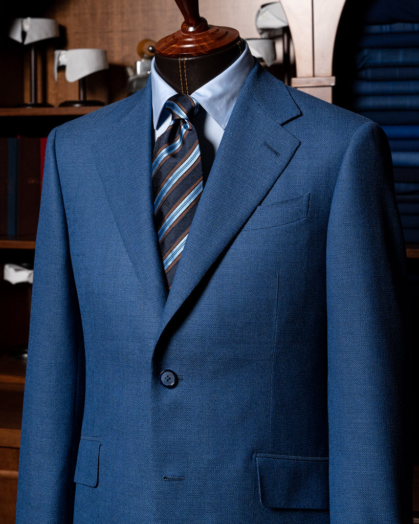 Giotto Hopsack Navy jacket