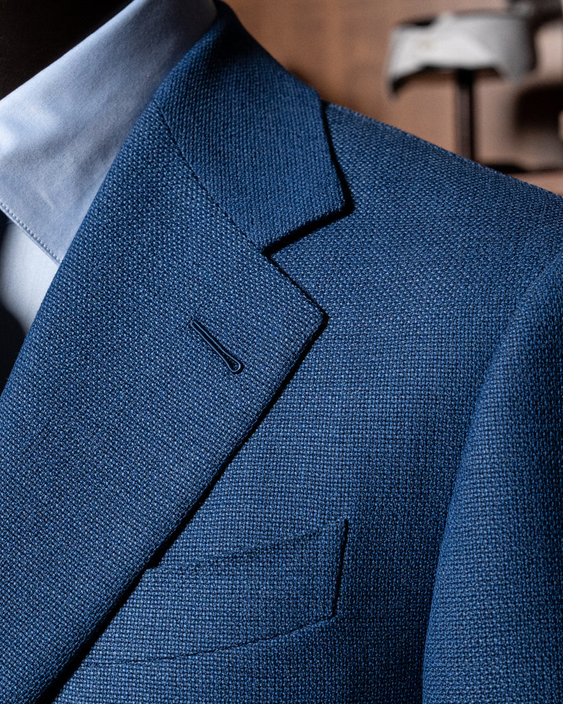 Giotto Hopsack Navy jacket