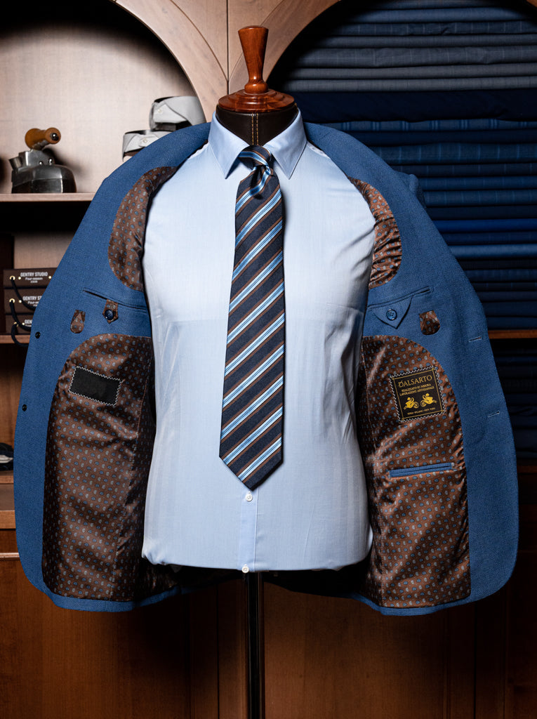 Giotto Hopsack Navy jacket