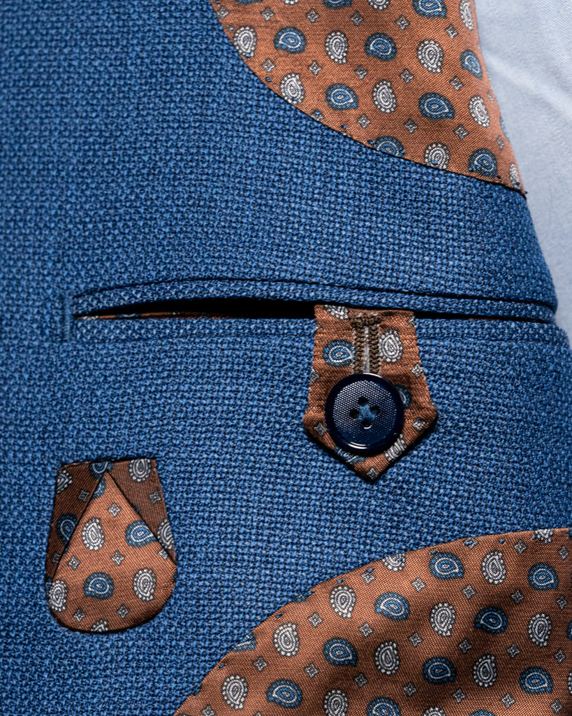 Giotto Hopsack Navy jacket