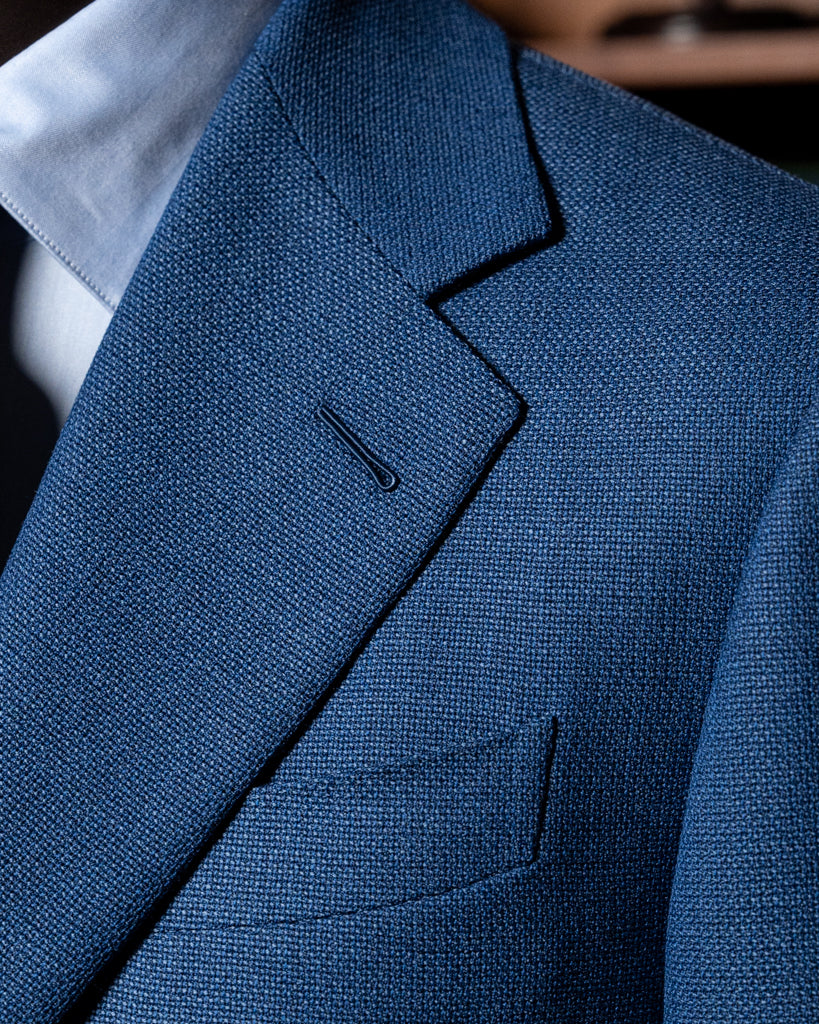 Giotto Hopsack Navy jacket