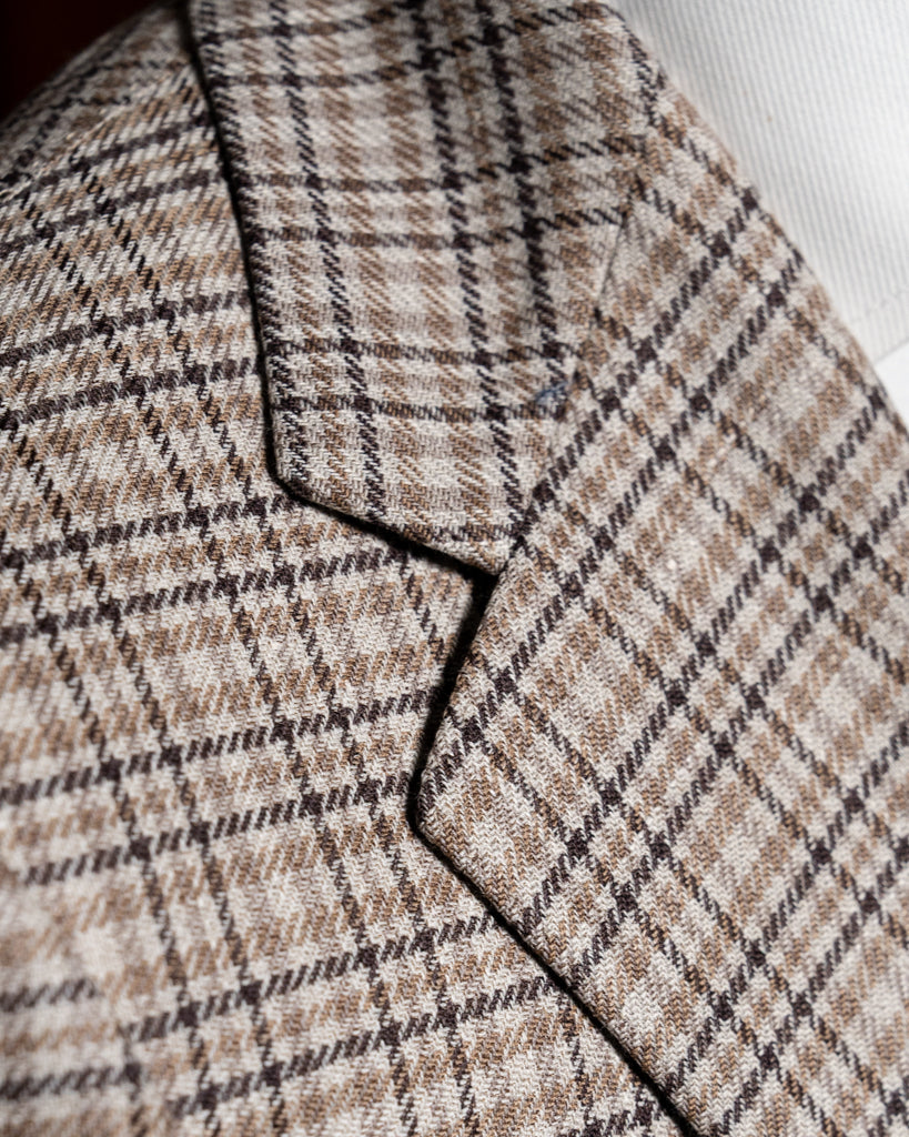 Giotto Beige Houndstooth Jacket