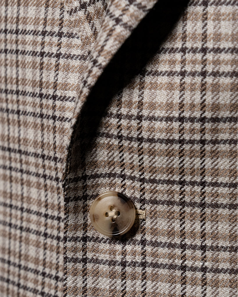 Giotto Beige Houndstooth Jacket
