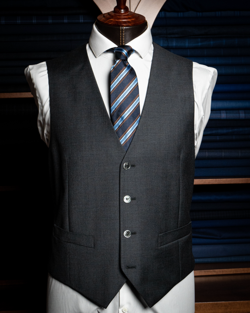 Ash Gray Waistcoat