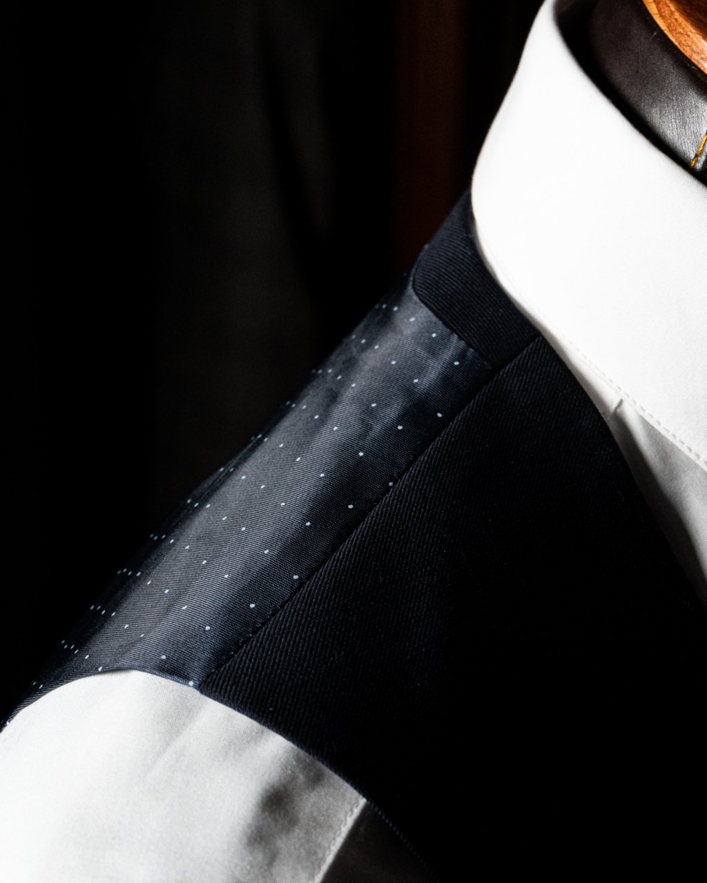 Blue Polka Dot Waistcoat