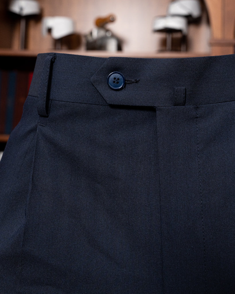 Pantalone Tiziano Blu Scuro Spinato