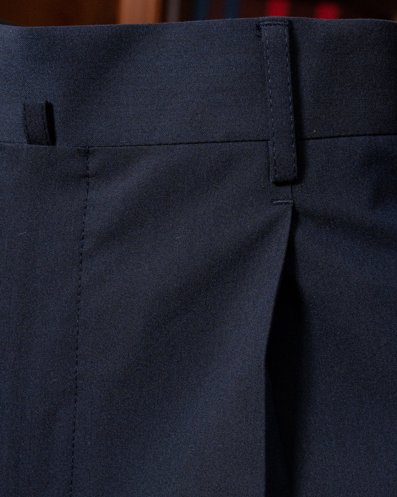 Pantalone Tiziano Blu Scuro Spinato