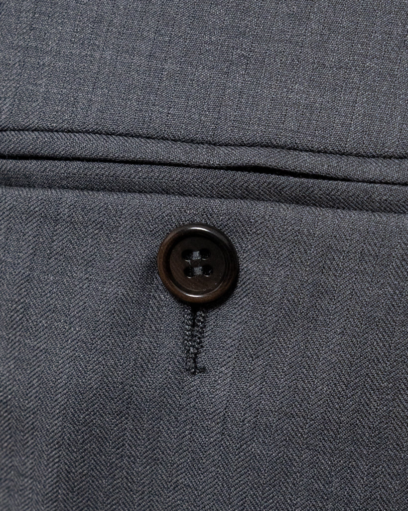 Borromini Herringbone Gray Pants